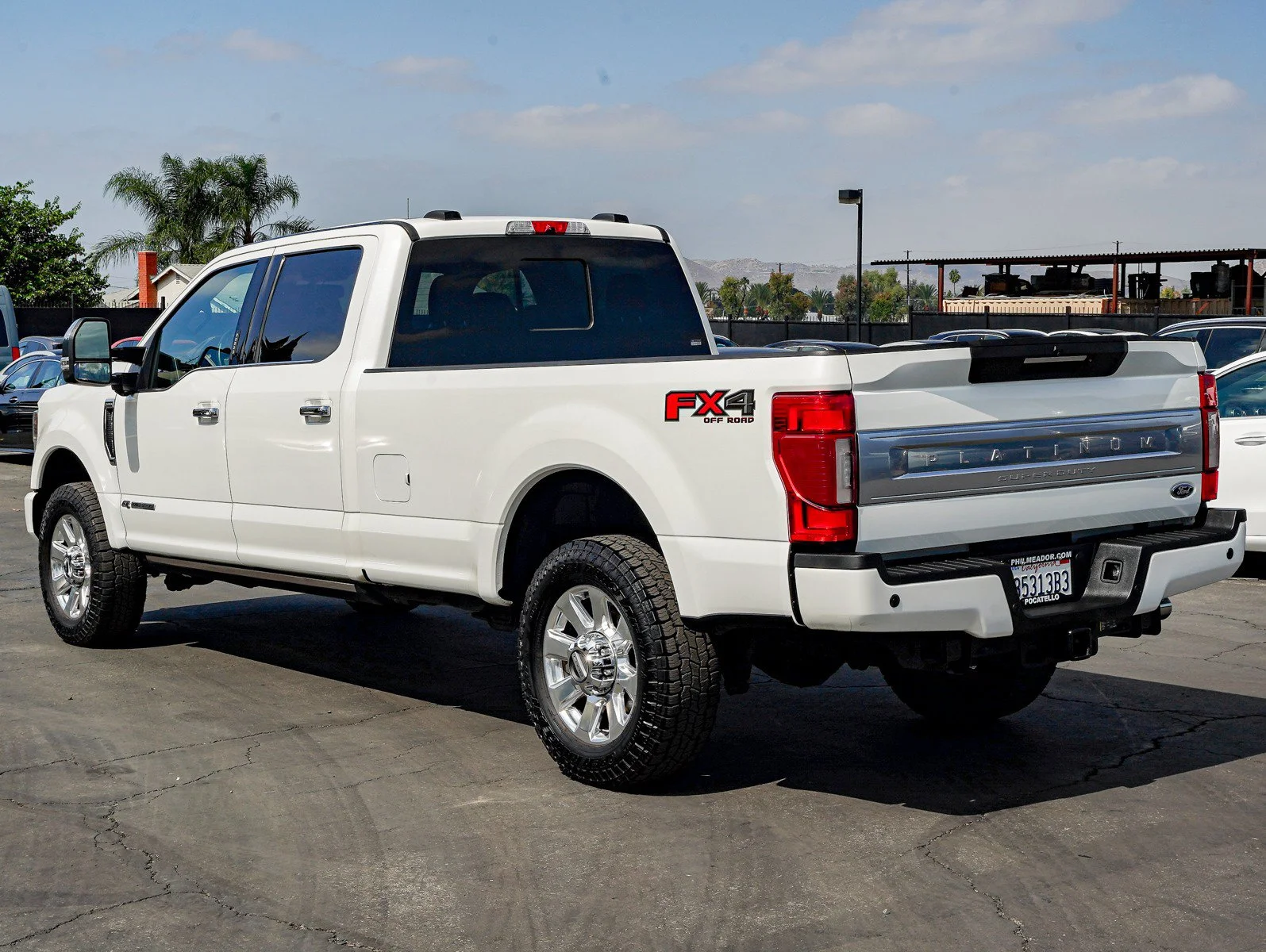 Used 2021 White Ford  image 2