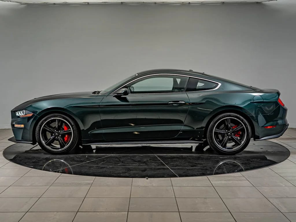 Used 2019 Dark Highland Green Metallic Ford Bullitt image 8