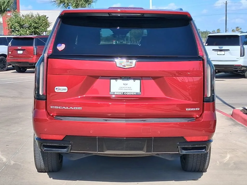 Used 2024 Radiant Red Tintcoat Cadillac Sport image 5