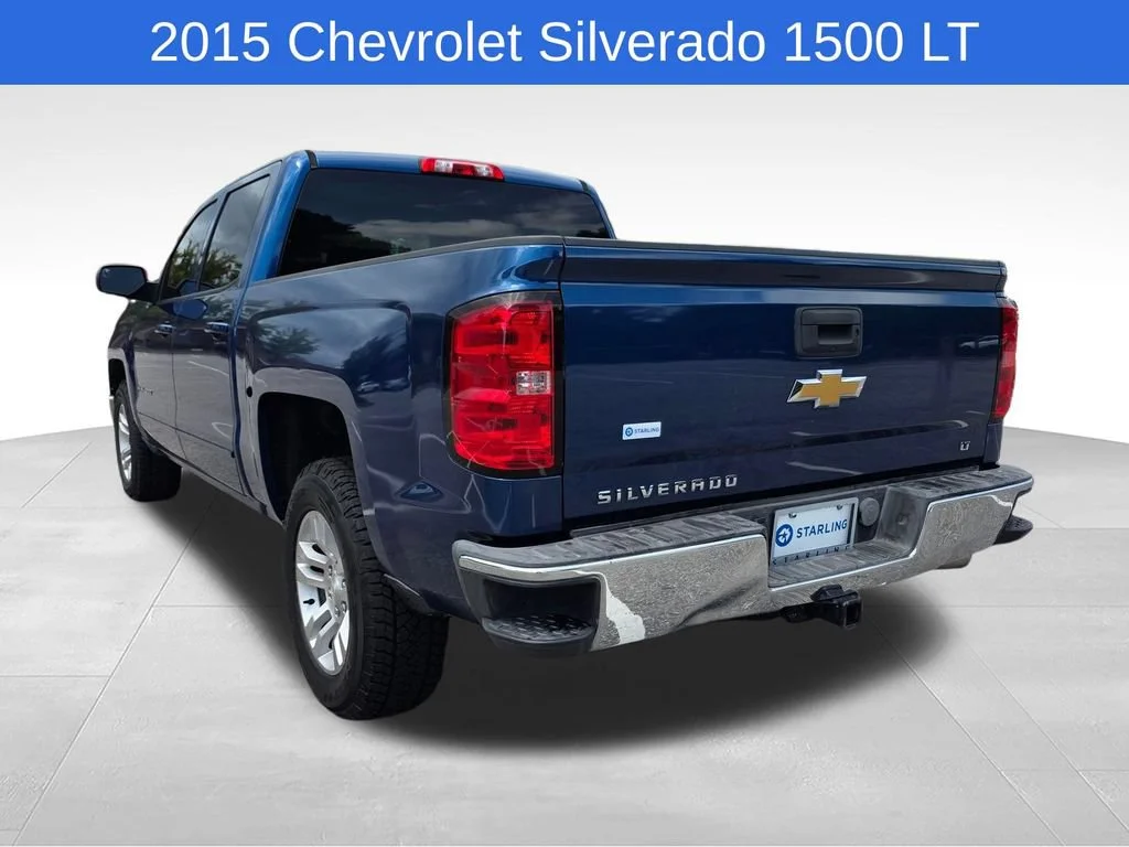 Used 2015 DEEP OCEAN BLUE METALLIC Chevrolet LT image 7