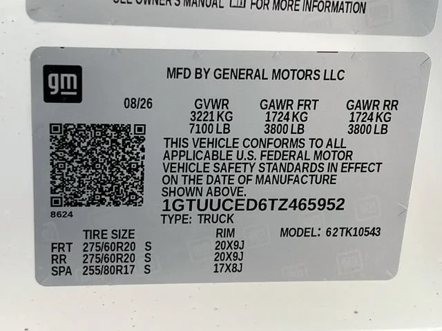 New 2026 Summit White GMC Elevation image 20