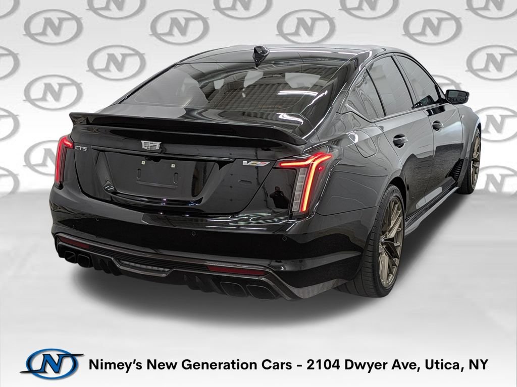 Used 2022 Black Cadillac V-Series image 2