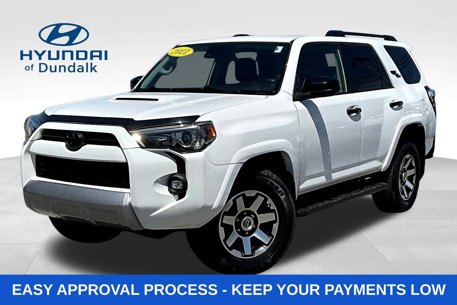 Used 2021 White Toyota TRD Off-Road image 1