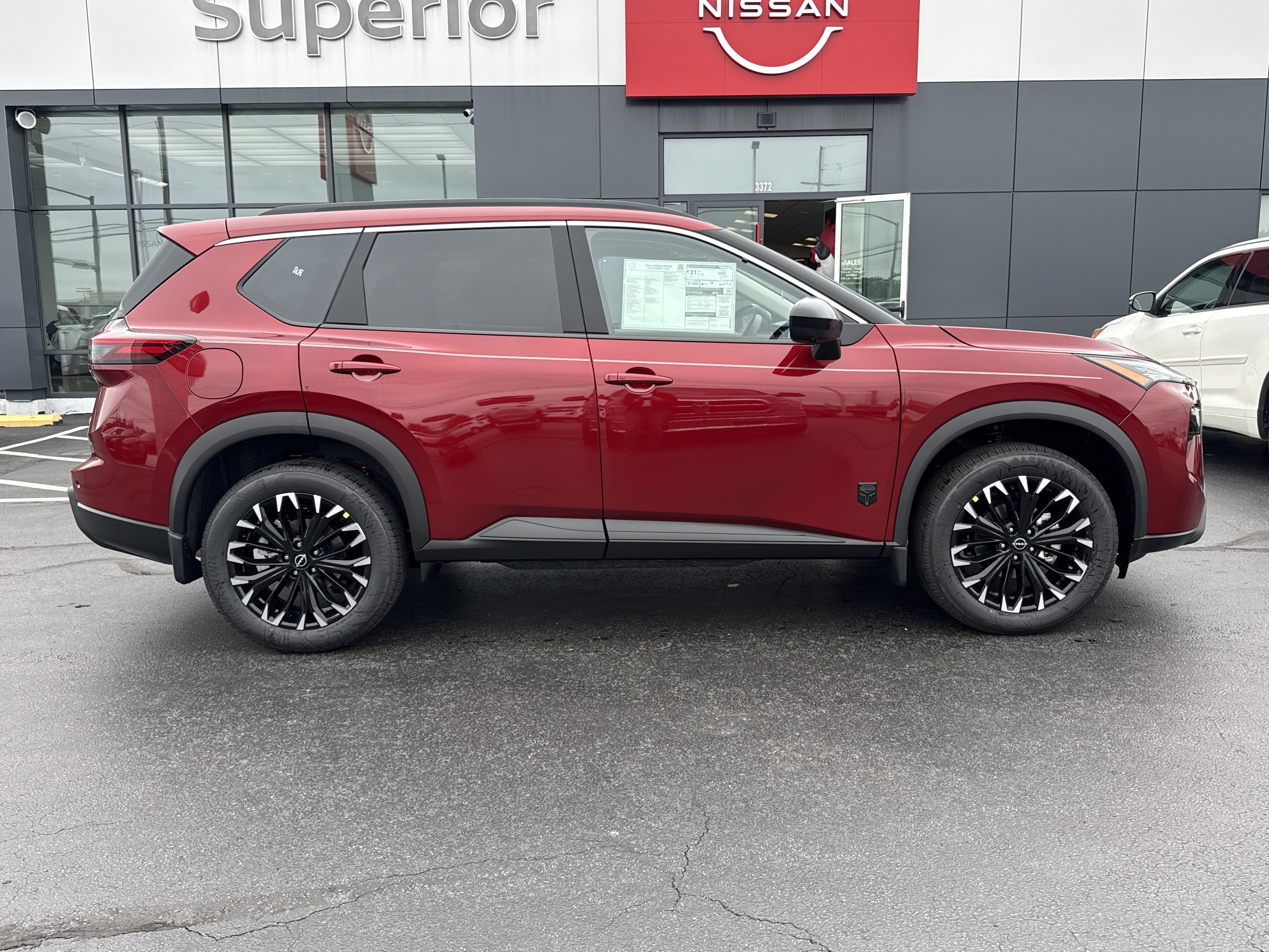New 2026 Scarlet Ember Tintcoat Nissan Dark Armor AWD image 2