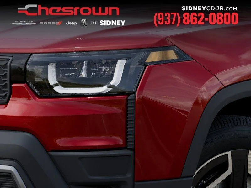 New 2026 Red Hot Pearl-Coat Exterior Paint Jeep Limited image 10