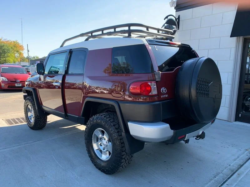 Used 2008 Red Toyota Sport Utility 2D image 10