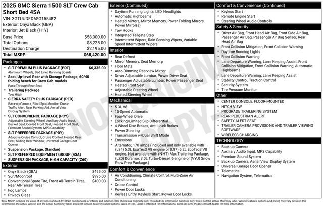 Certified Used 2025 Black GMC SLT image 25