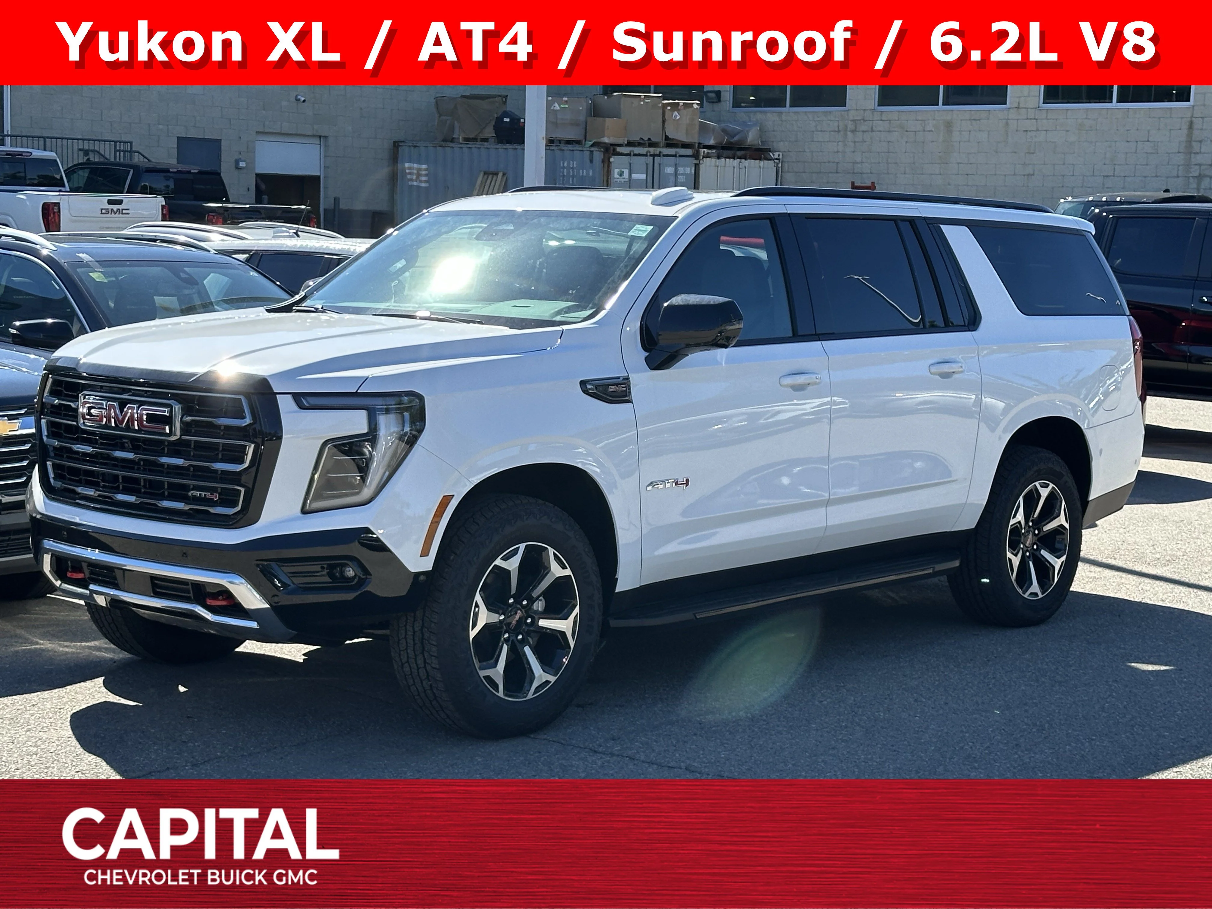 New 2026 Summit White GMC AT4 image 1