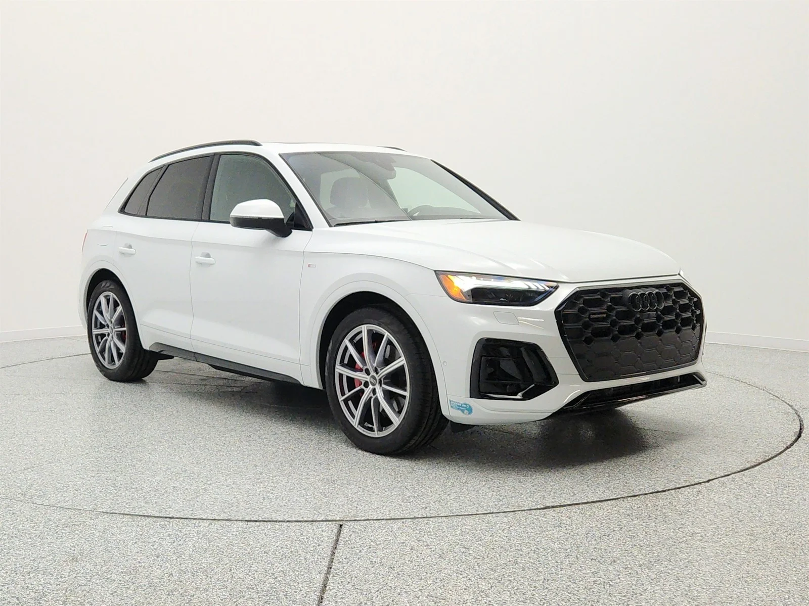Used 2024 Glacier White Metallic Audi S line Prestige 55 TFSI e quattro image 3