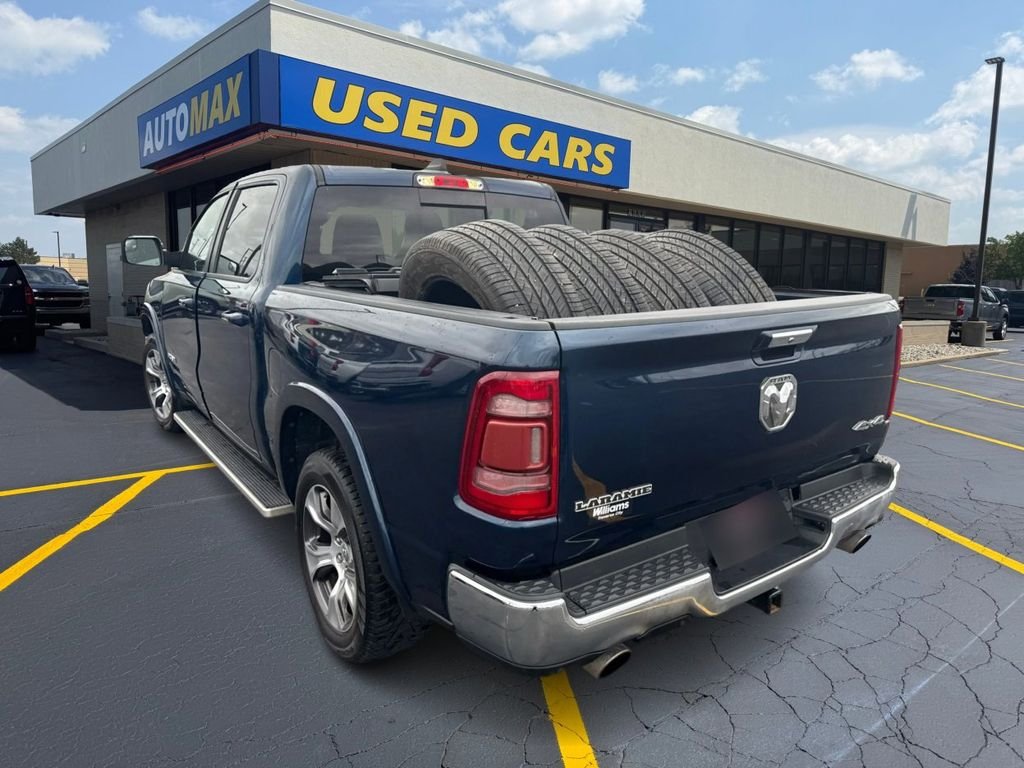 Used 2019 Patriot Blue Pearlcoat Ram Laramie image 7