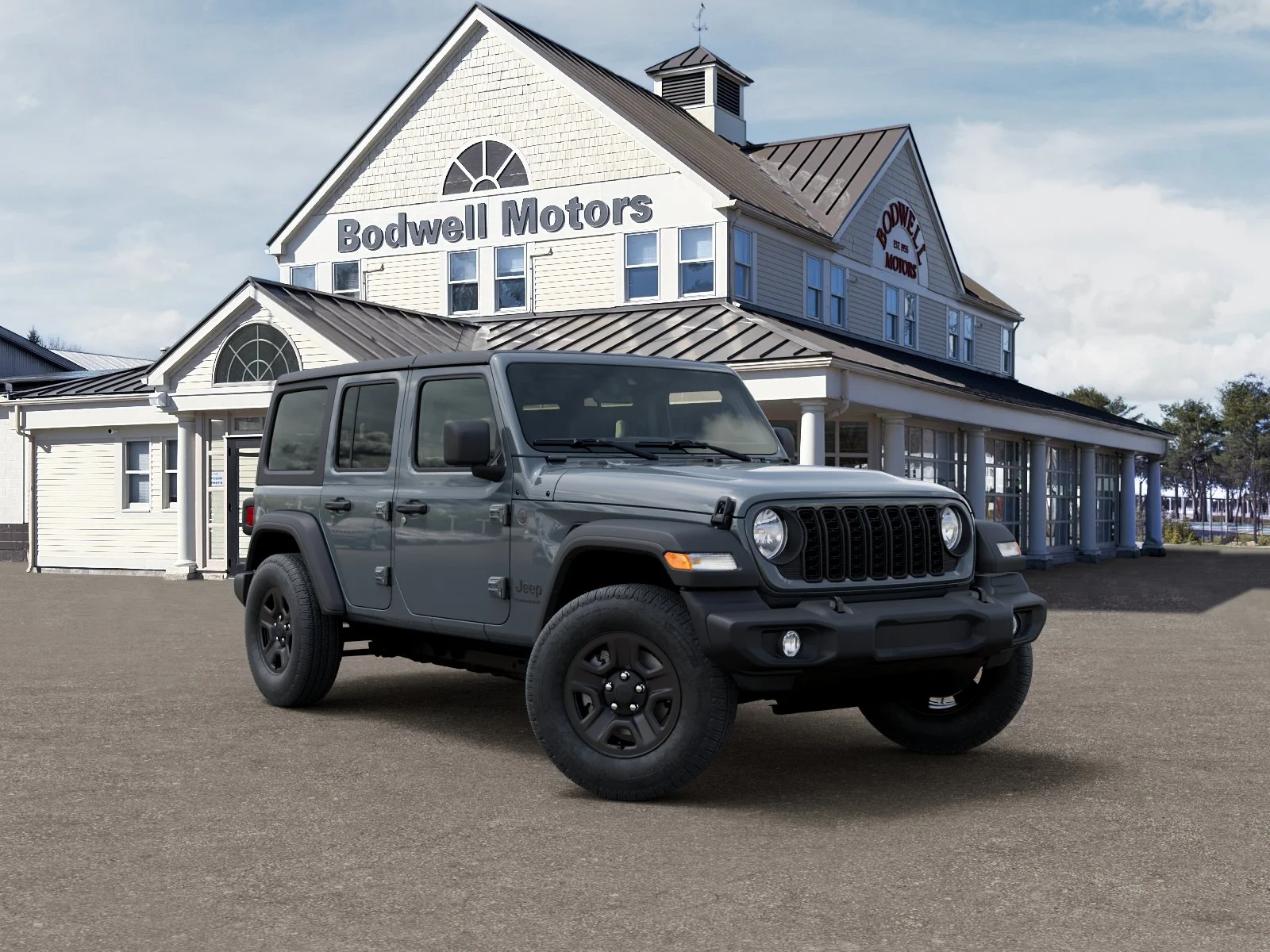 New 2026 Anvil Clear-Coat Exterior Paint Jeep 4-Door Sport image 31