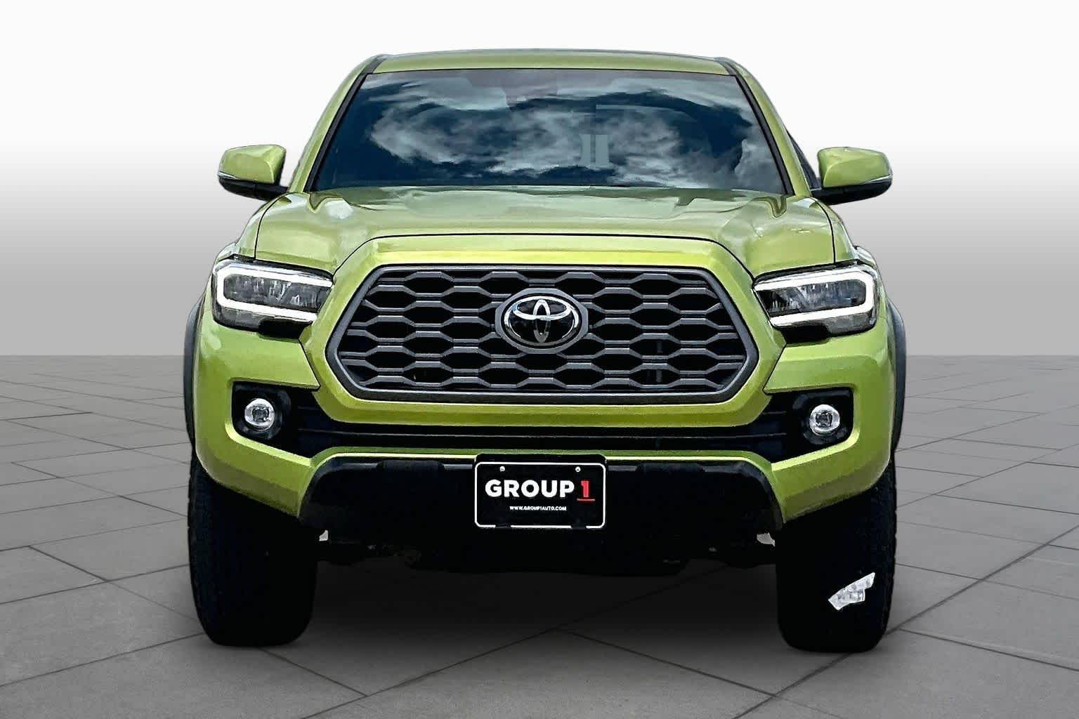 Used 2023 Electric Lime Metallic Toyota TRD Off Road image 4