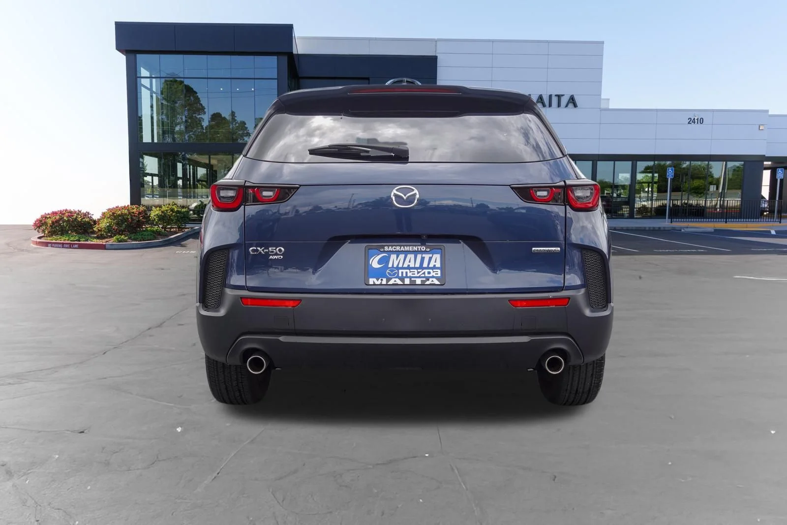 Certified Used 2025 Ingot Blue Metallic Mazda 2.5 S Premium Package image 5
