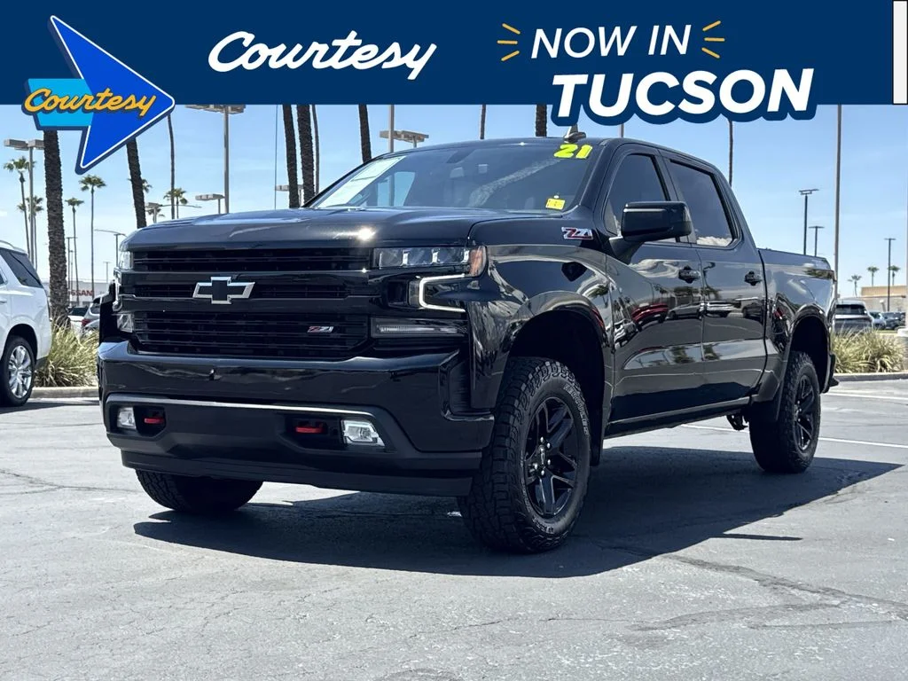 Used 2021 Black Chevrolet LT Trail Boss image 1