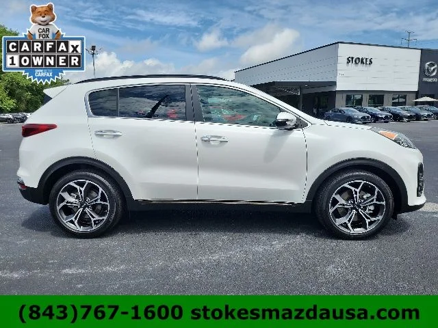 Used 2020 White Kia SX image 6