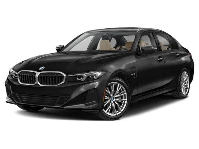Used 2023 Jet Black BMW 330e xDrive image 1
