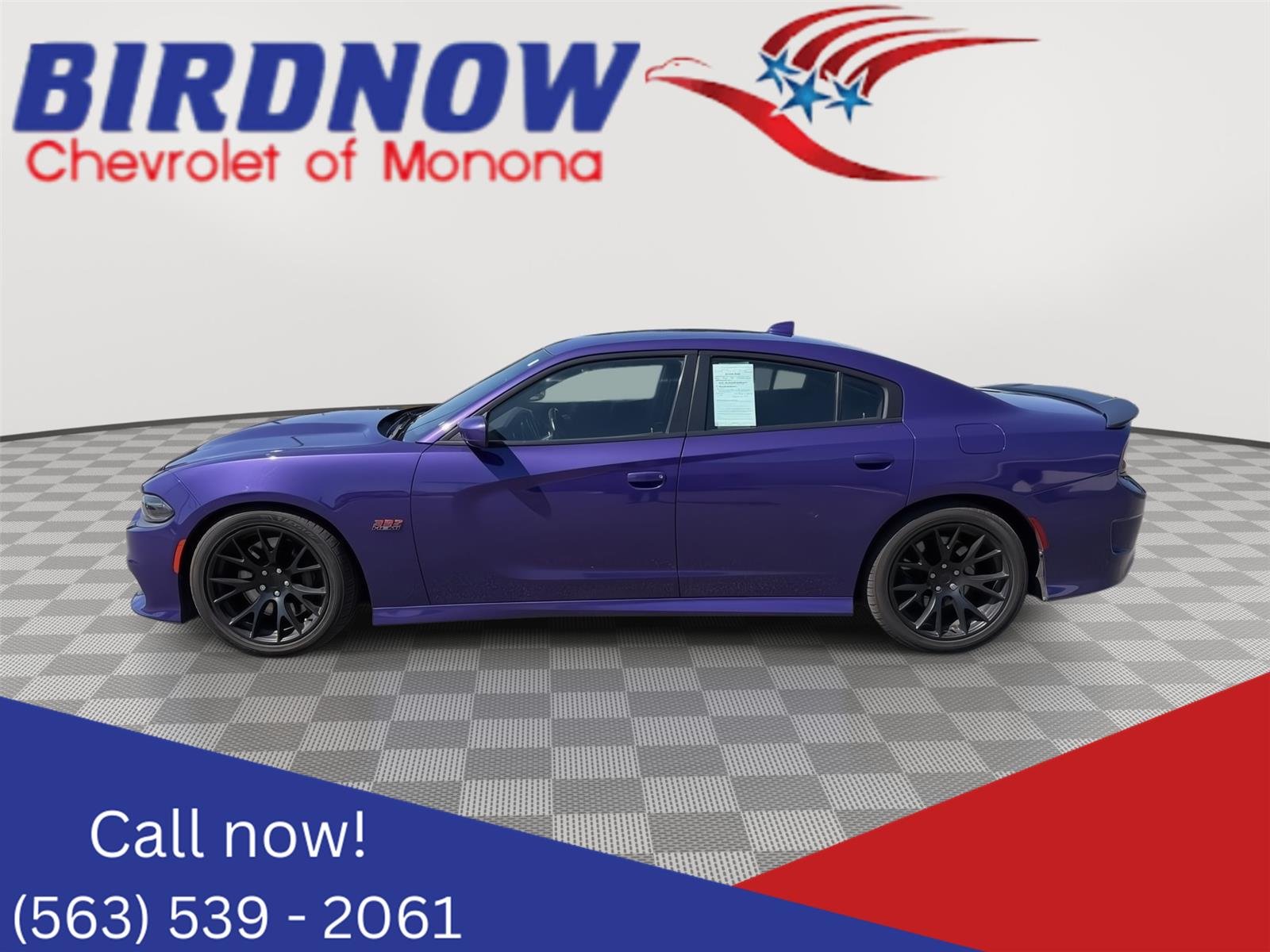 Used 2019 Plum Crazy Pearlcoat Dodge Scat Pack image 1