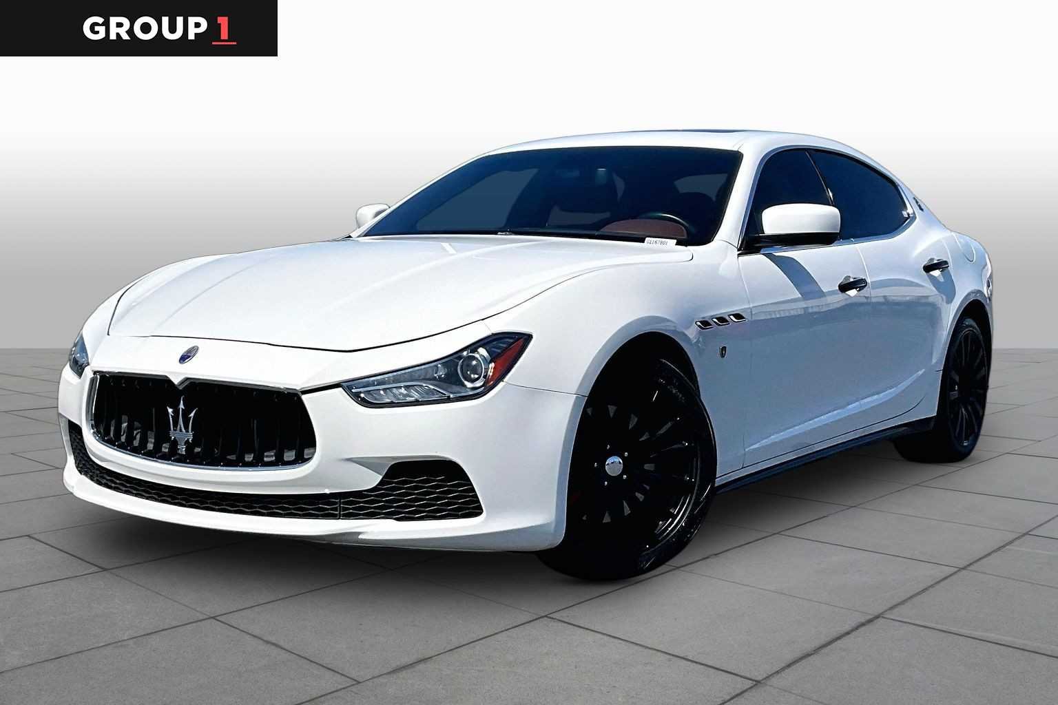 Pre-Owned 2016 Maserati Ghibli 4dr Car in Houston #G1167801
