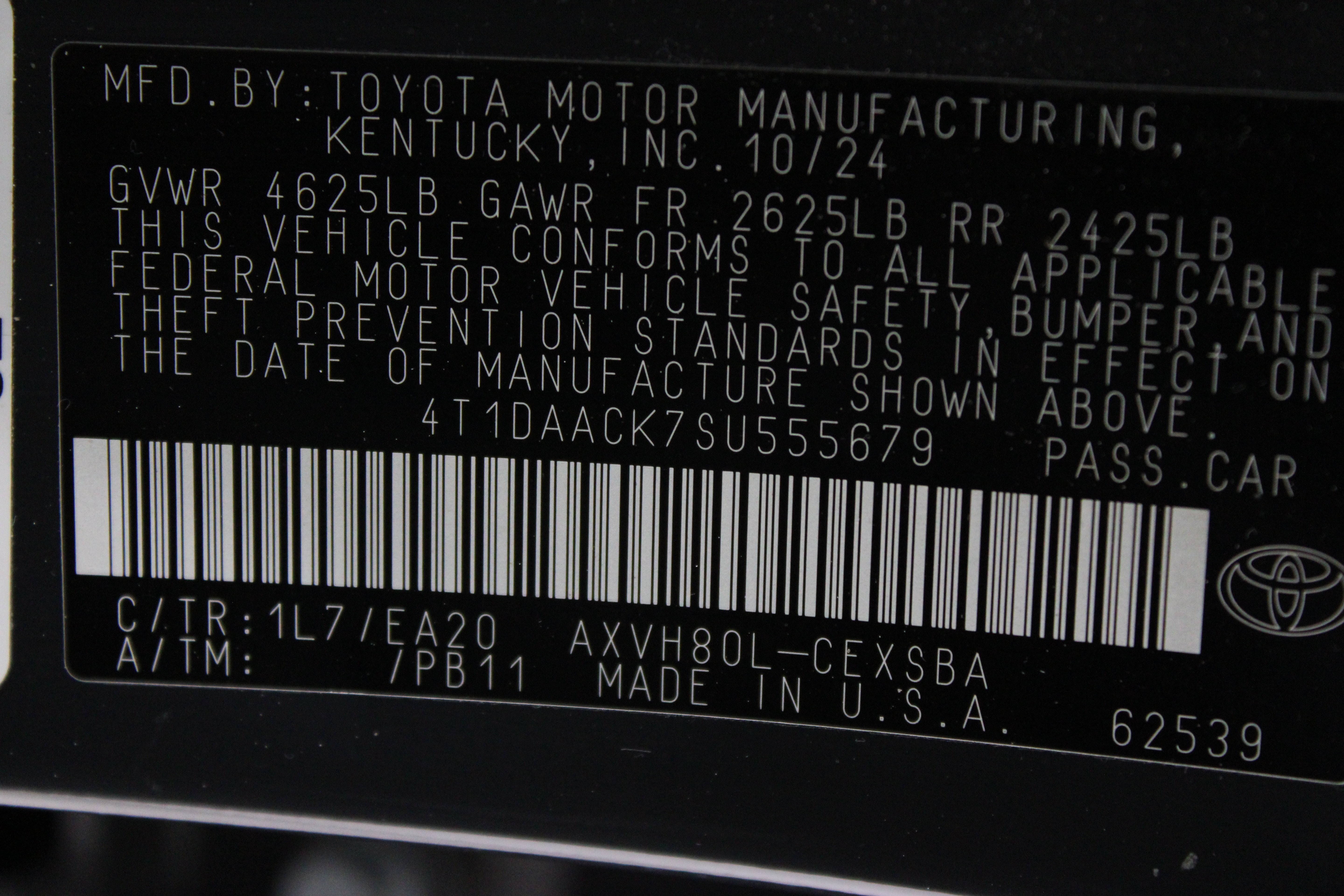 Used 2025 Black Toyota SE image 40