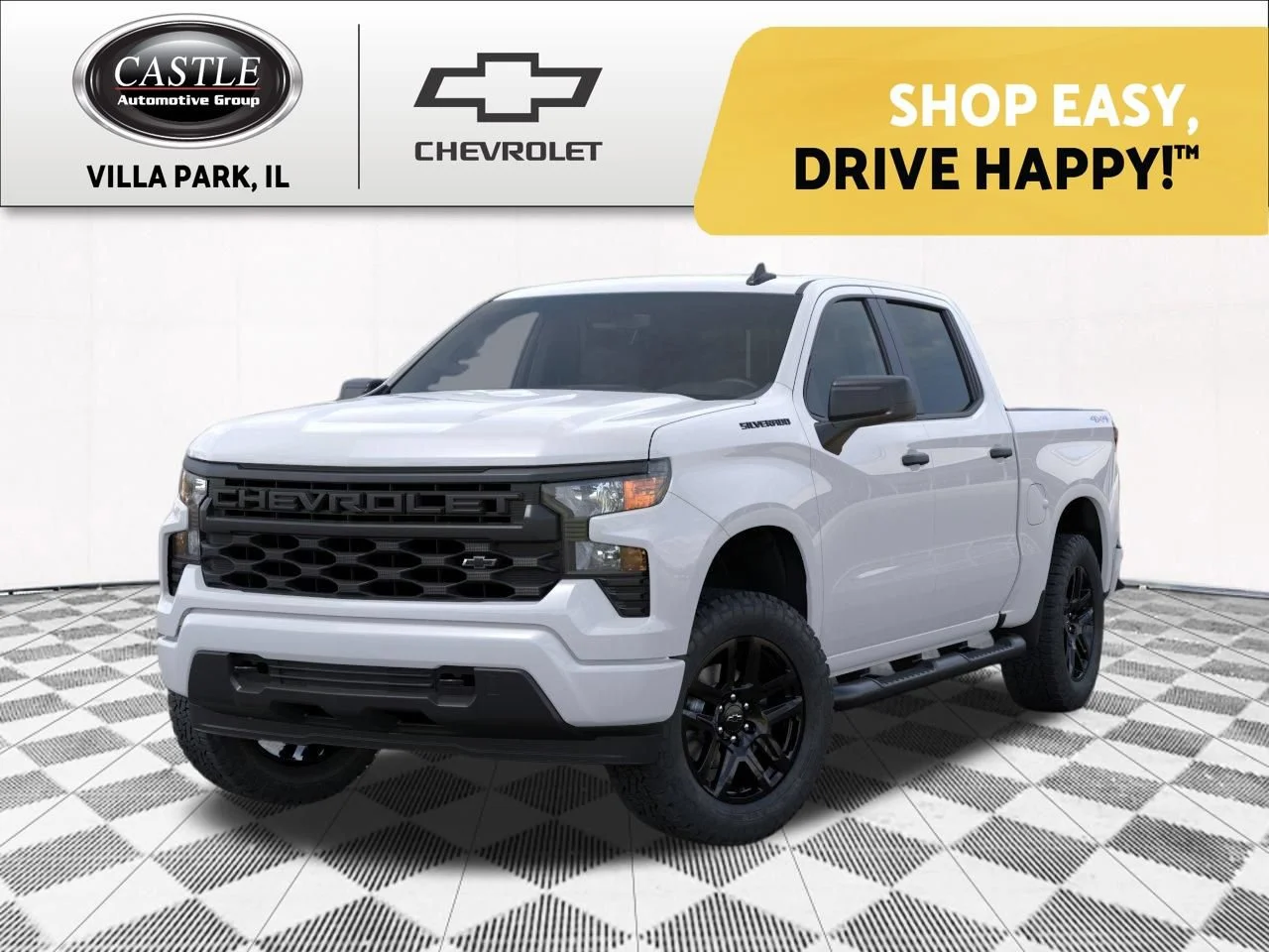 New 2026 Summit White Chevrolet Custom image 1
