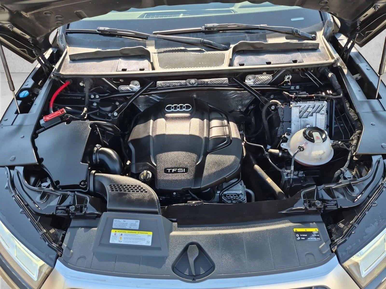 Used 2018 Silver/Gray Audi Premium Plus image 24