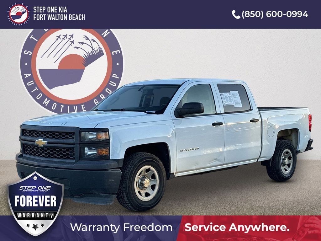 Used 2014 White Chevrolet Work Truck image 1