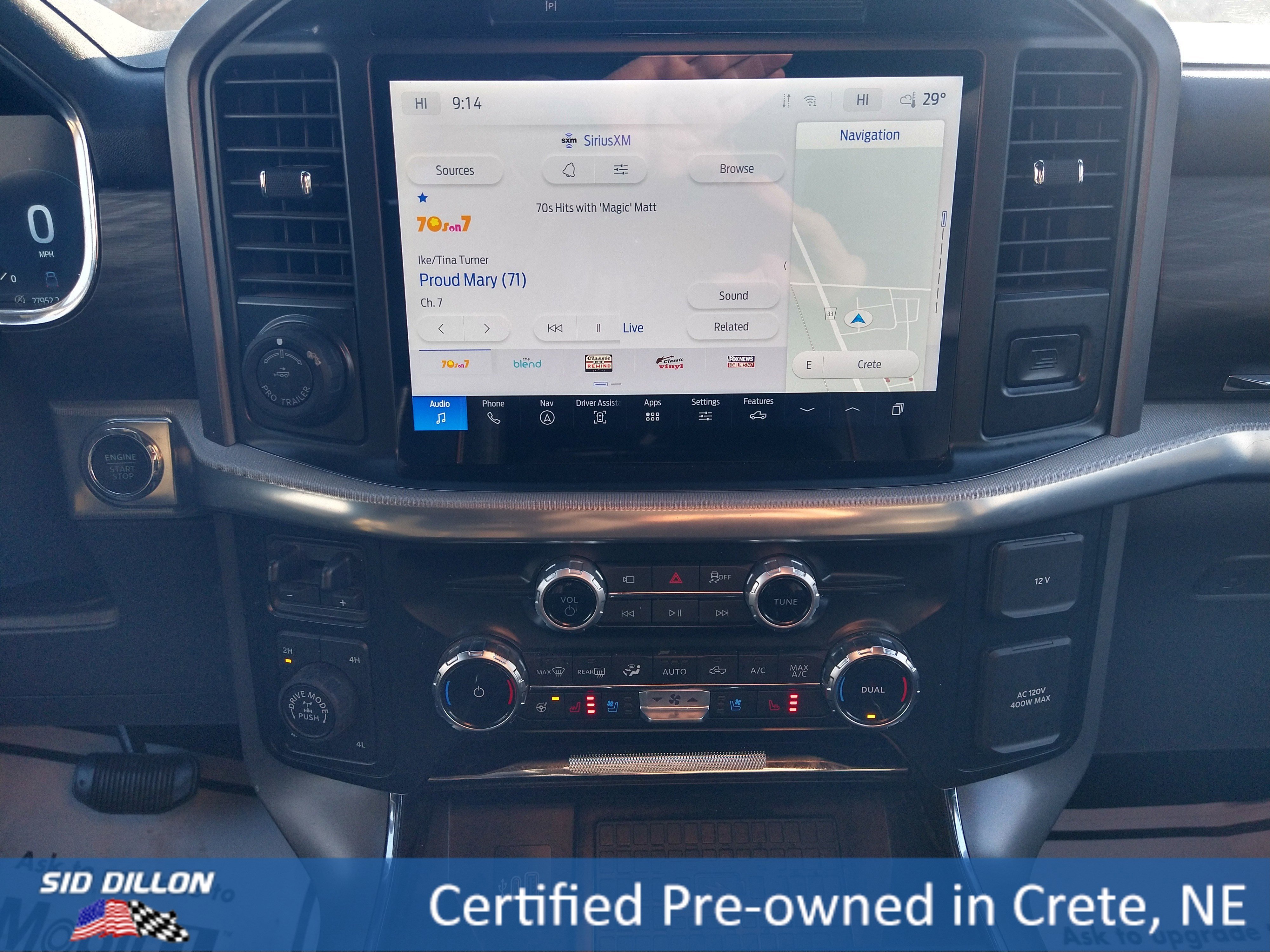Used 2025 OXFORD WHITE Ford LARIAT image 7