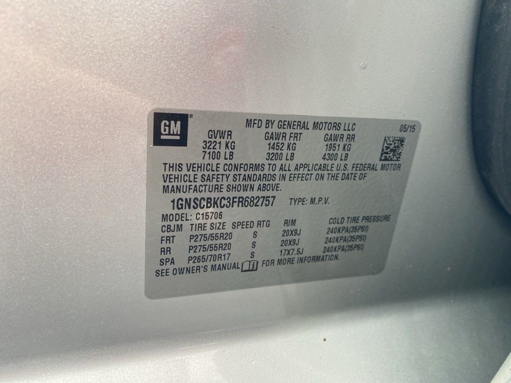 Used 2015 Silver Ice Metallic Chevrolet LT image 44
