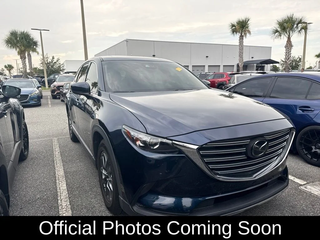 Certified Used 2021 Blue Mazda Touring image 1