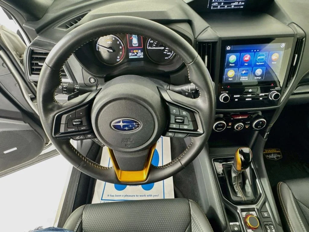 Used 2023 Crystal White Pearl Subaru Wilderness image 15