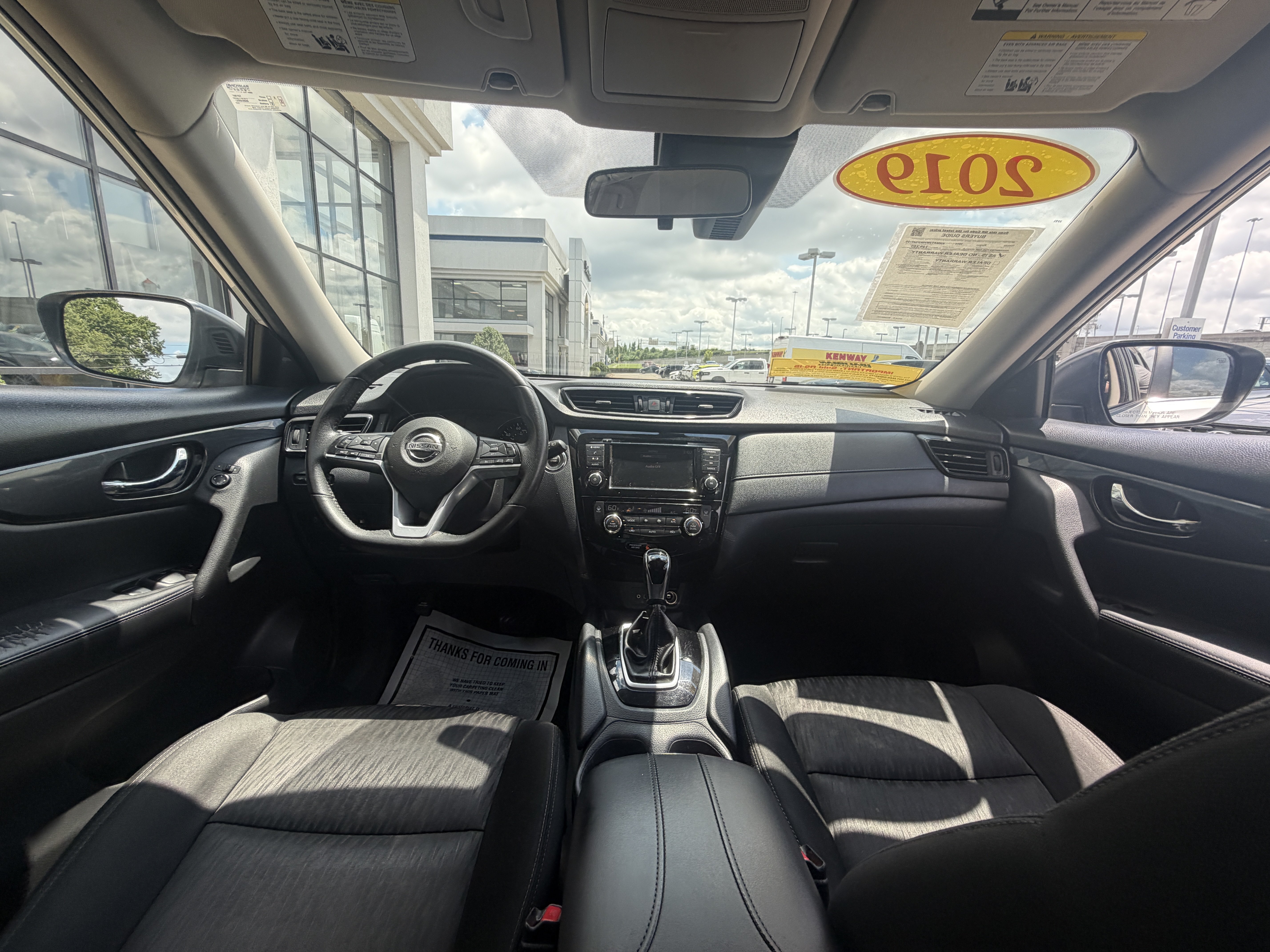 Used 2019 Brilliant Silver Metallic Nissan SV image 26