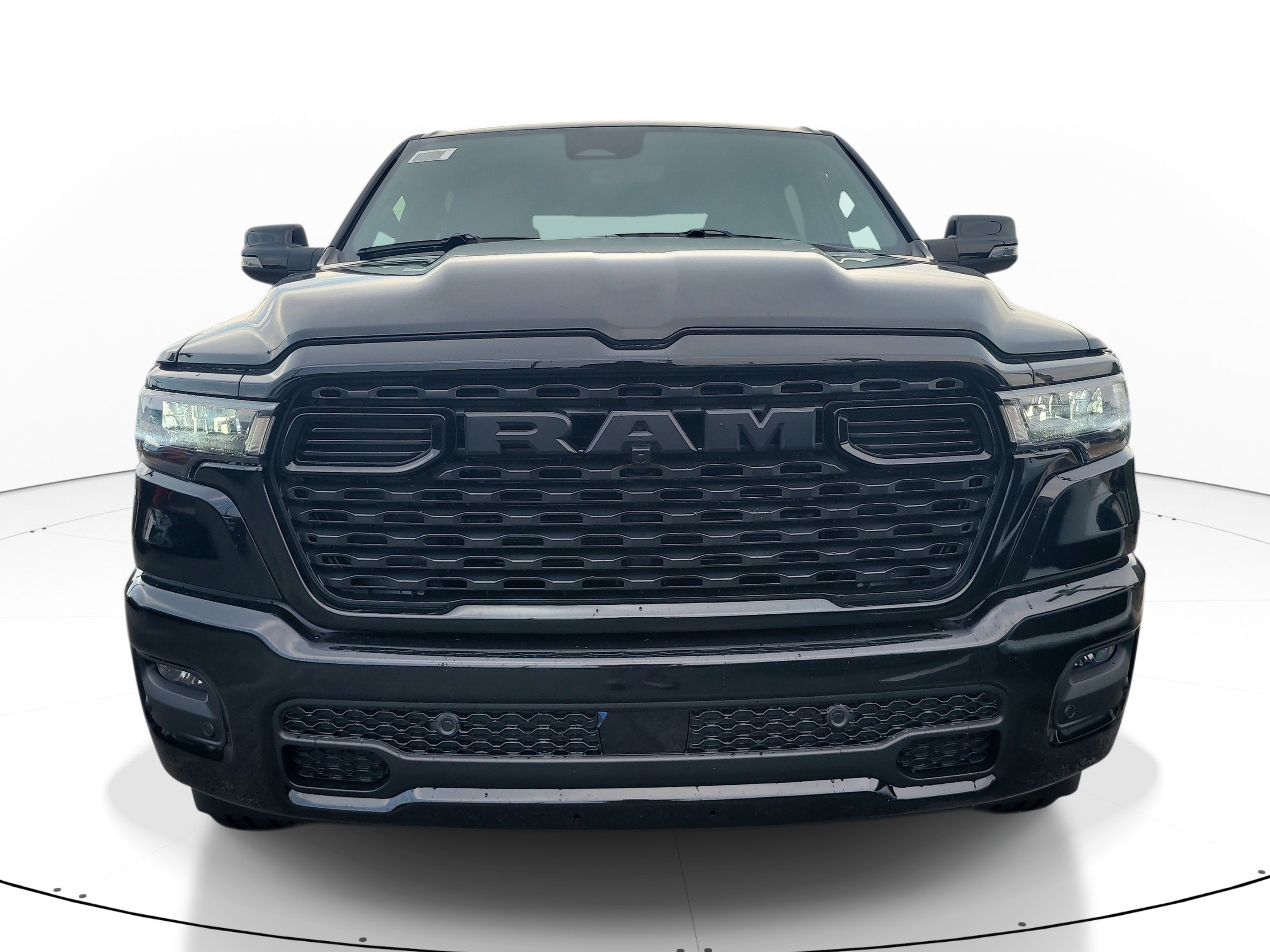 New 2026 Diamond Black Crystal Pearl-Coat Exterior Paint RAM Big Horn image 3