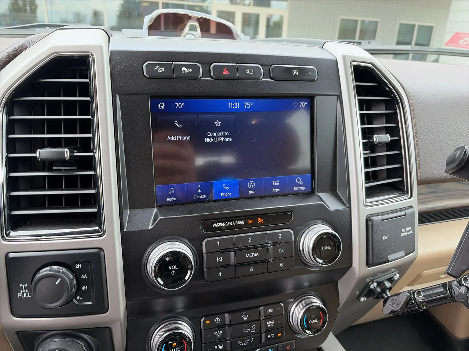 Used 2019 Blue Jeans Metallic Ford LARIAT image 3