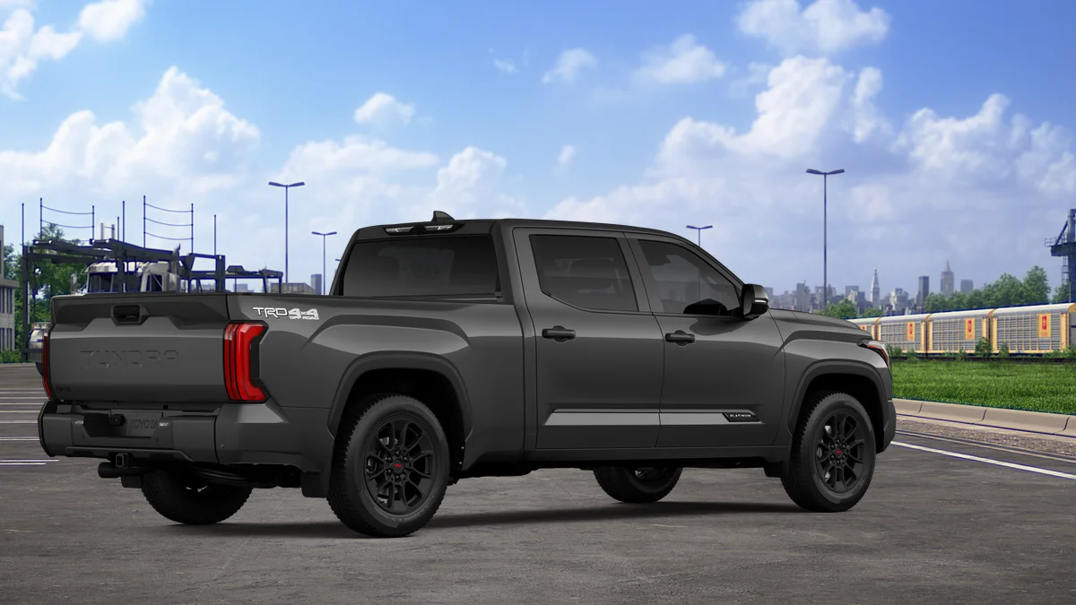 New 2026 Magnetic Gray Metallic Toyota Platinum image 12