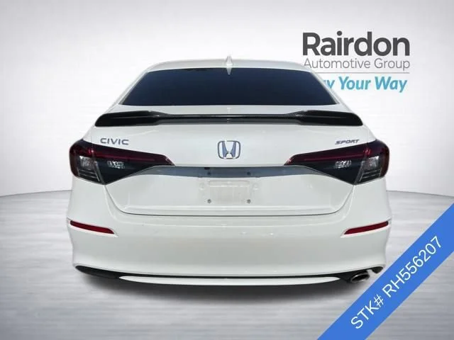 Used 2024 Platinum White Pearl Honda Sport image 4