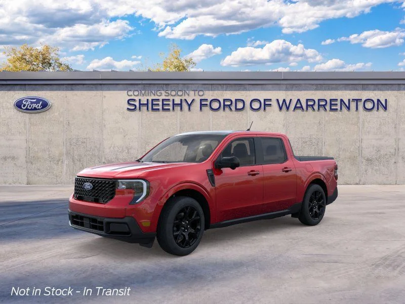 New 2026 Ruby Red Metallic Tinted Clearcoat Ford Lariat image 2