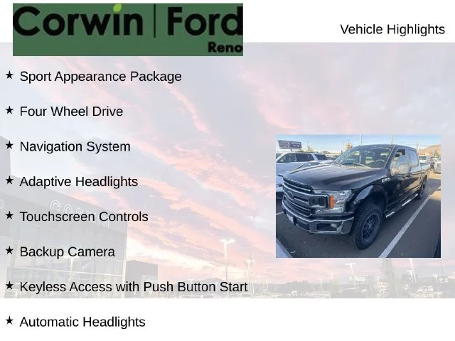 Used 2018 Black Ford XLT image 7