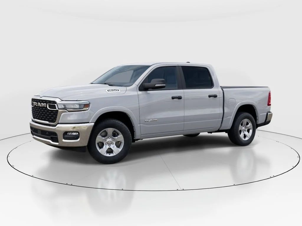New 2026 Bright White Clear-Coat Exterior Paint RAM Big Horn/Lone Star image 2