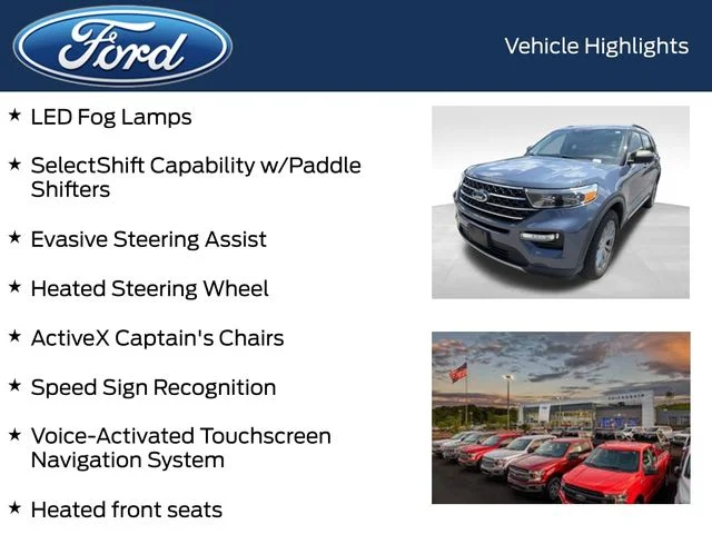 Used 2021 Blue Ford XLT image 13