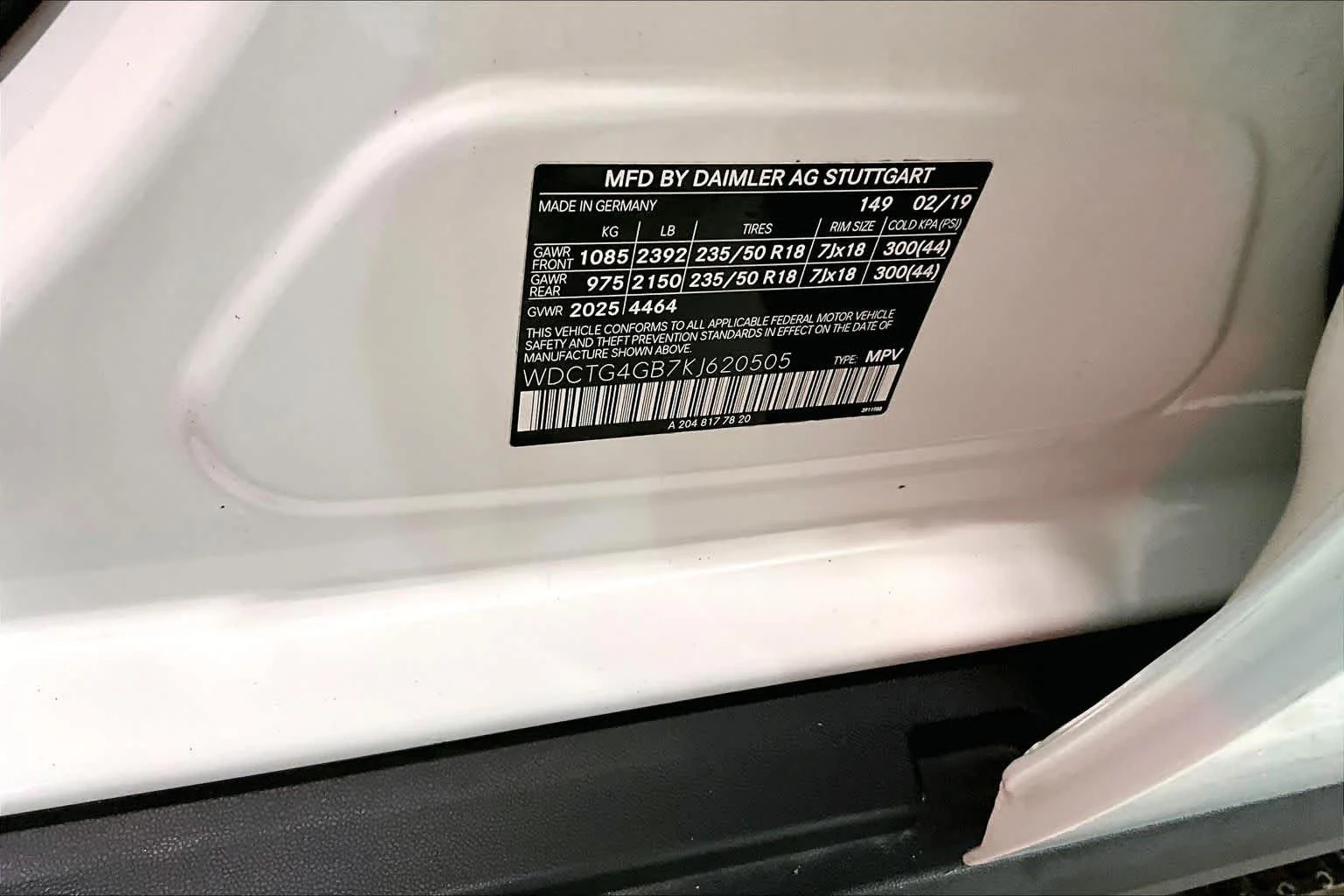 Used 2019 Polar White Mercedes-Benz GLA 250 image 30