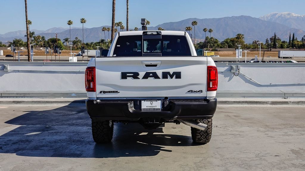 New 2026 Bright White Clearcoat Ram Rebel image 8