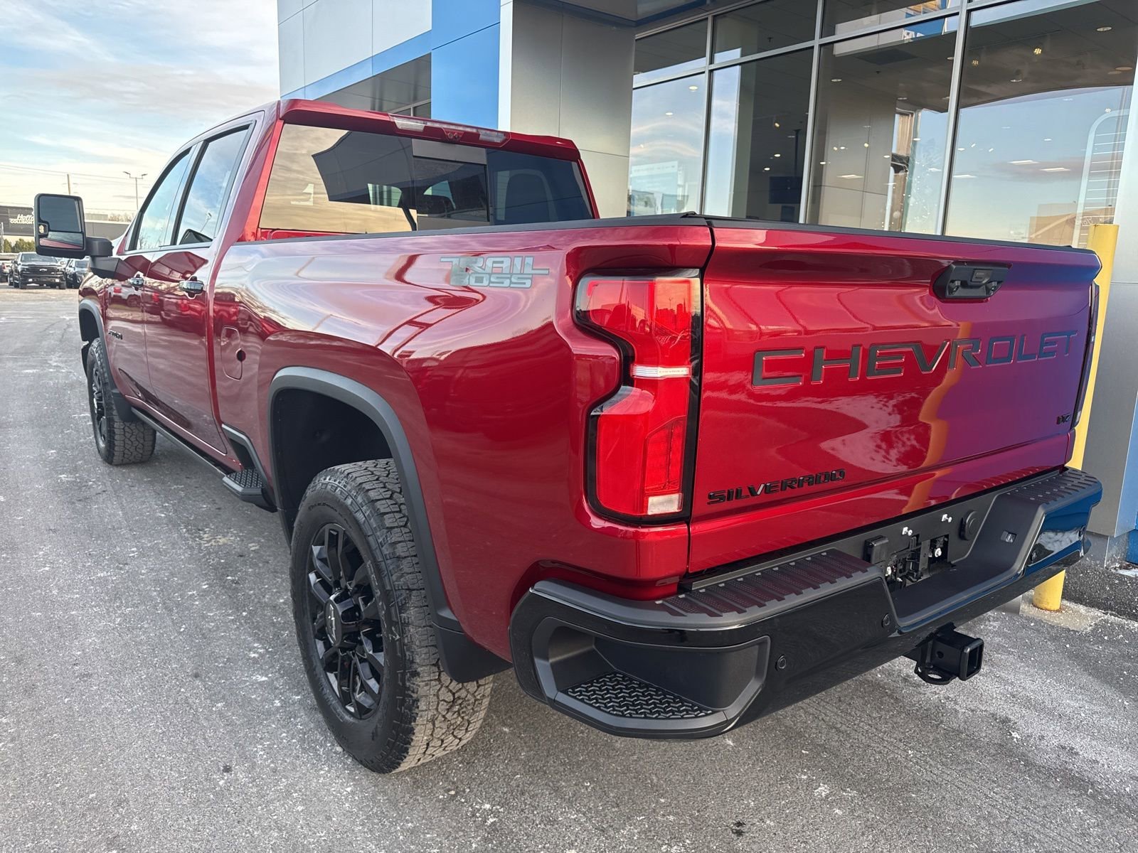 New 2026 Radiant Red Tintcoat Chevrolet LTZ Trail Boss with Plus - Hard Bed Cover - Power Steps - Technology - Convenience II - Sunroof - Z71 - Plow Prep image 9
