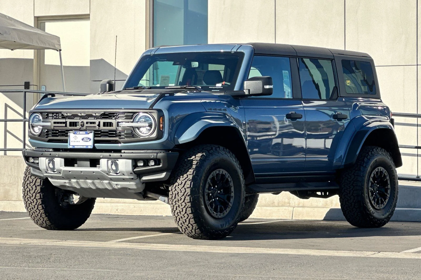 Used 2025 Azure Gray Metallic Ford Raptor image 7