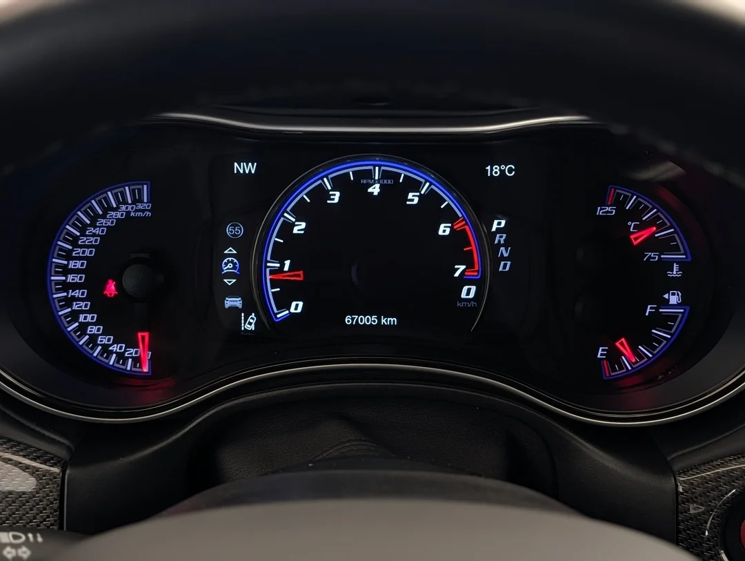 Certified Used 2021 Black Jeep Trackhawk - - 4x4 - Signature Leather Wrap Pkg - SRT Audio Pkg - Command View Sunroof & More! image 20