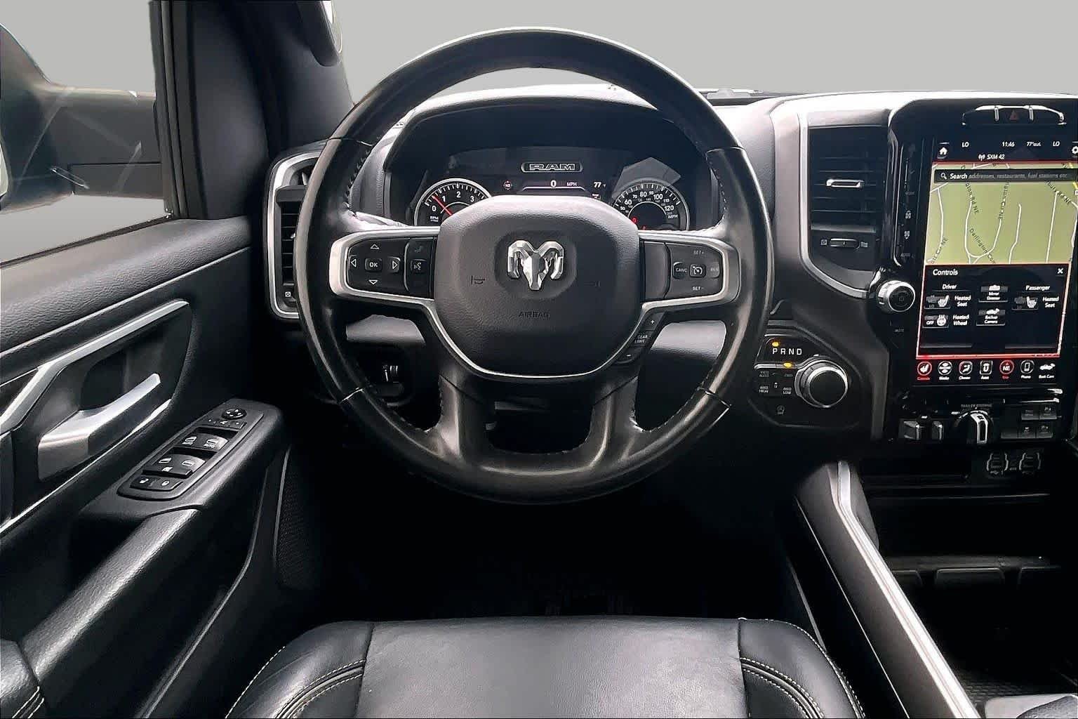 Used 2021 Hydro Blue Pearlcoat Ram Big Horn image 6