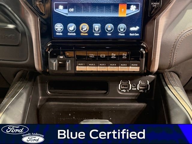 Certified Used 2021 Patriot Blue Pearlcoat Ram Longhorn image 17