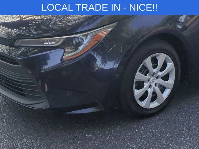 Used 2023 Blue Toyota LE image 9