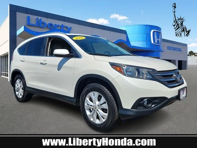 Used 2014 White Honda EX-L image 1