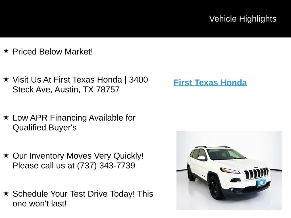Used 2017 Bright White Clearcoat Jeep Limited image 10