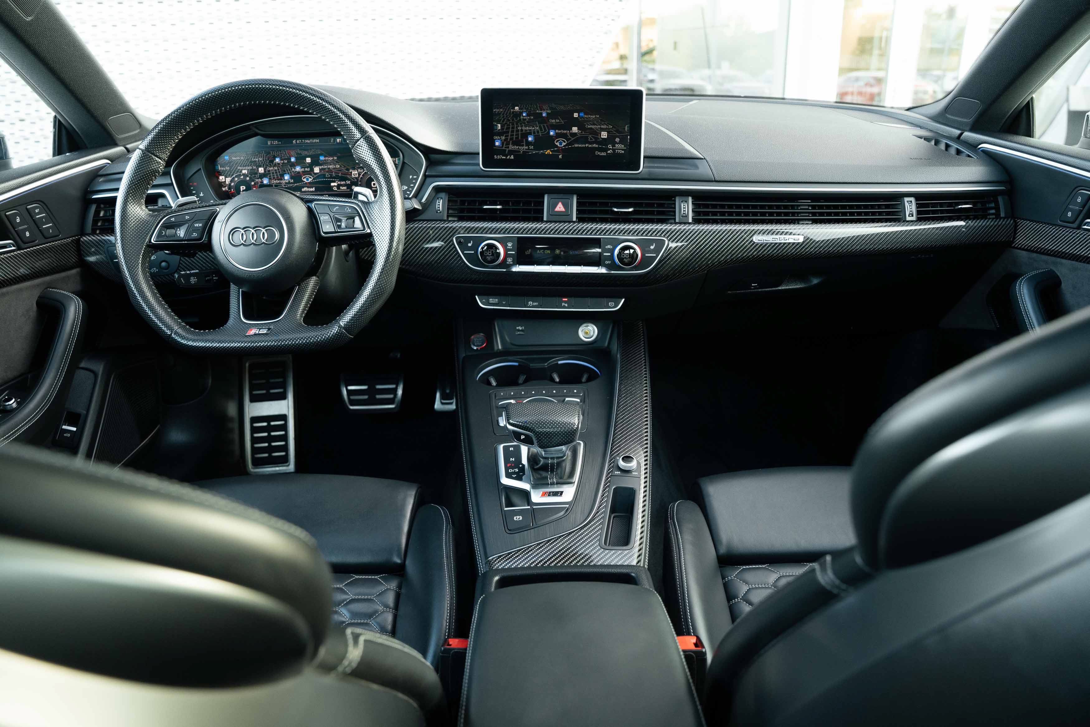 Used 2018 Navarra Blue Metallic Audi 2.9T image 8